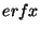 $\func{erf}x$