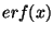 $\func{erf}%
(x)$