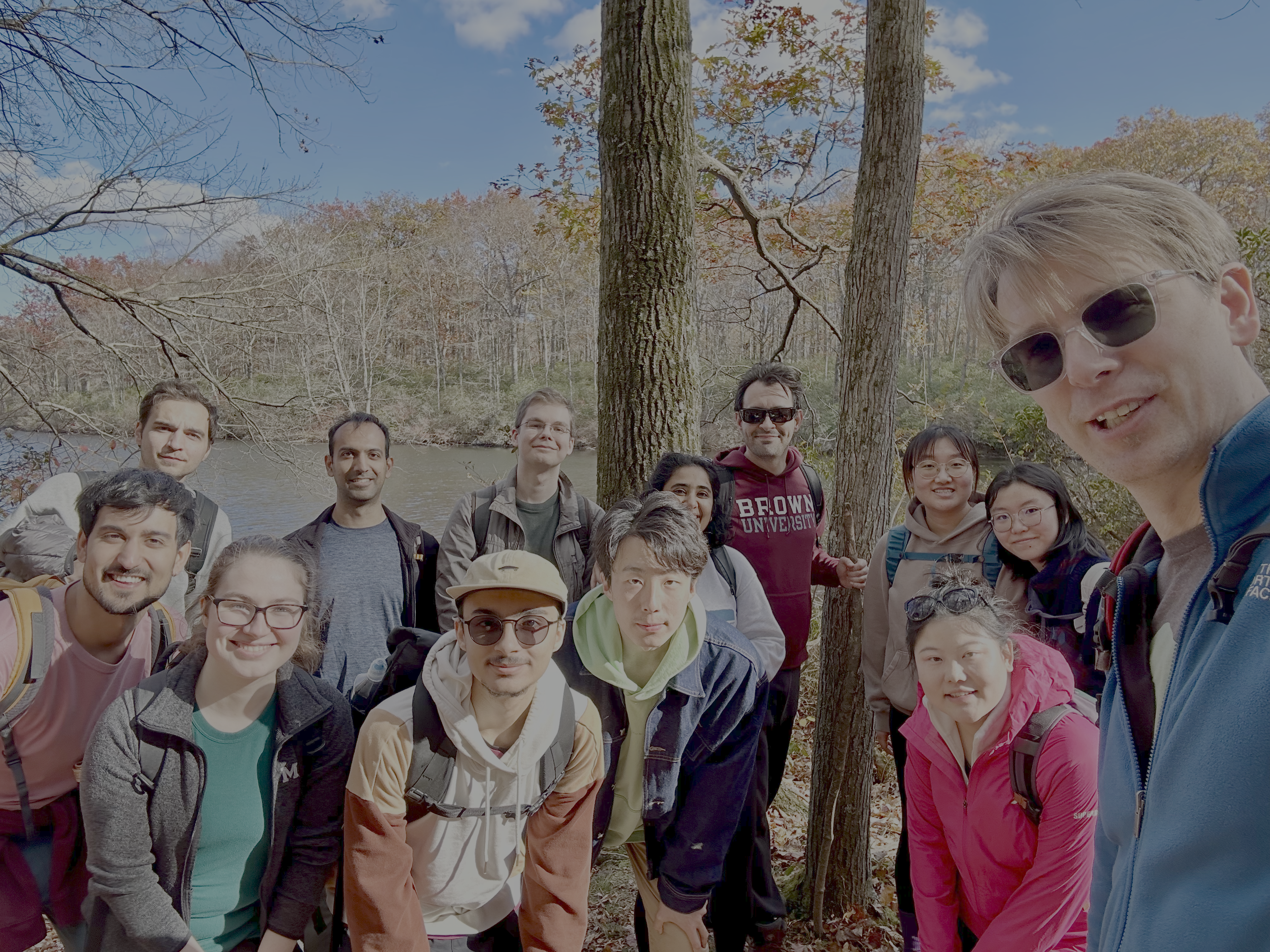 Group hike, fall 2024
